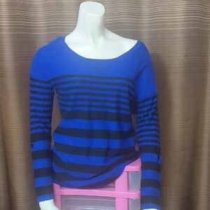 Hannah Blue Cotton Tee